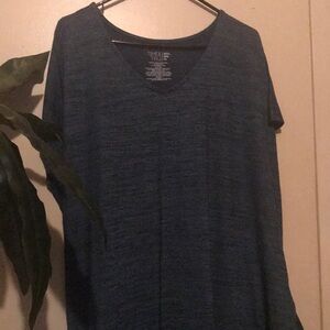 Faded glory green casual midi dress..EUC comfy.. nice